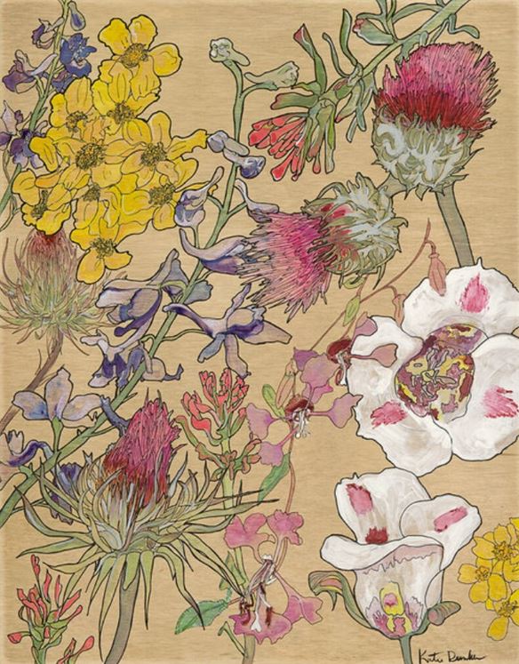 California Wildflowers - Katie Chance - 11x14" Print