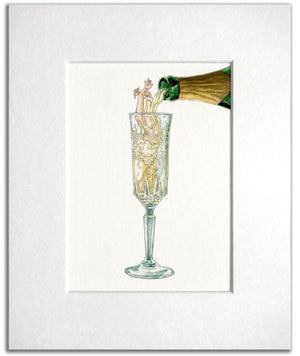 Champagne Showers - Jennifer Pate - 8x10"