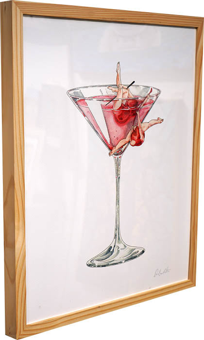 Cherry Martini - Jennifer Pate - 17x21"