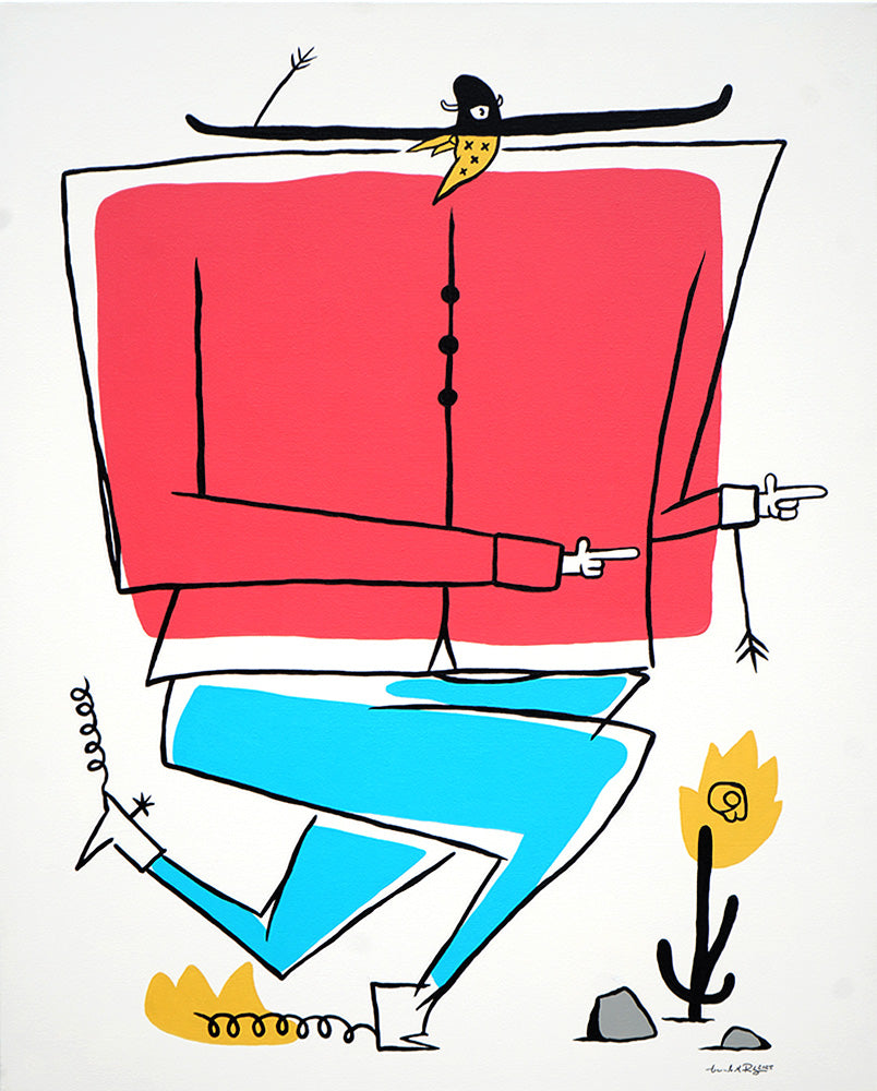 Chest Full of Vengeance - Gerardo Rodriguez - 24x30"