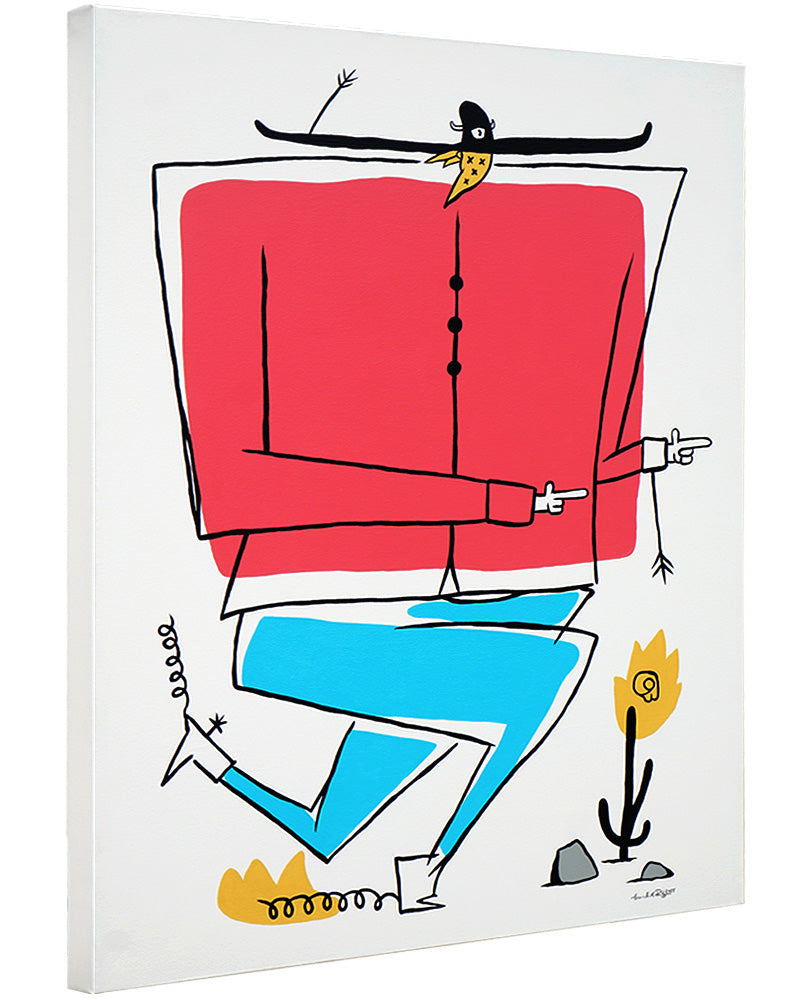 Chest Full of Vengeance - Gerardo Rodriguez - 24x30"