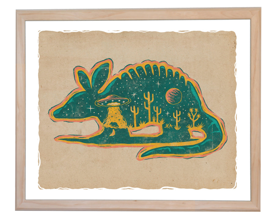 Chosen Ones - Armadillo - Jeremy Aubrey - Print