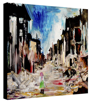 Cities in Dust - Lorelei Linklater - Canvas Print