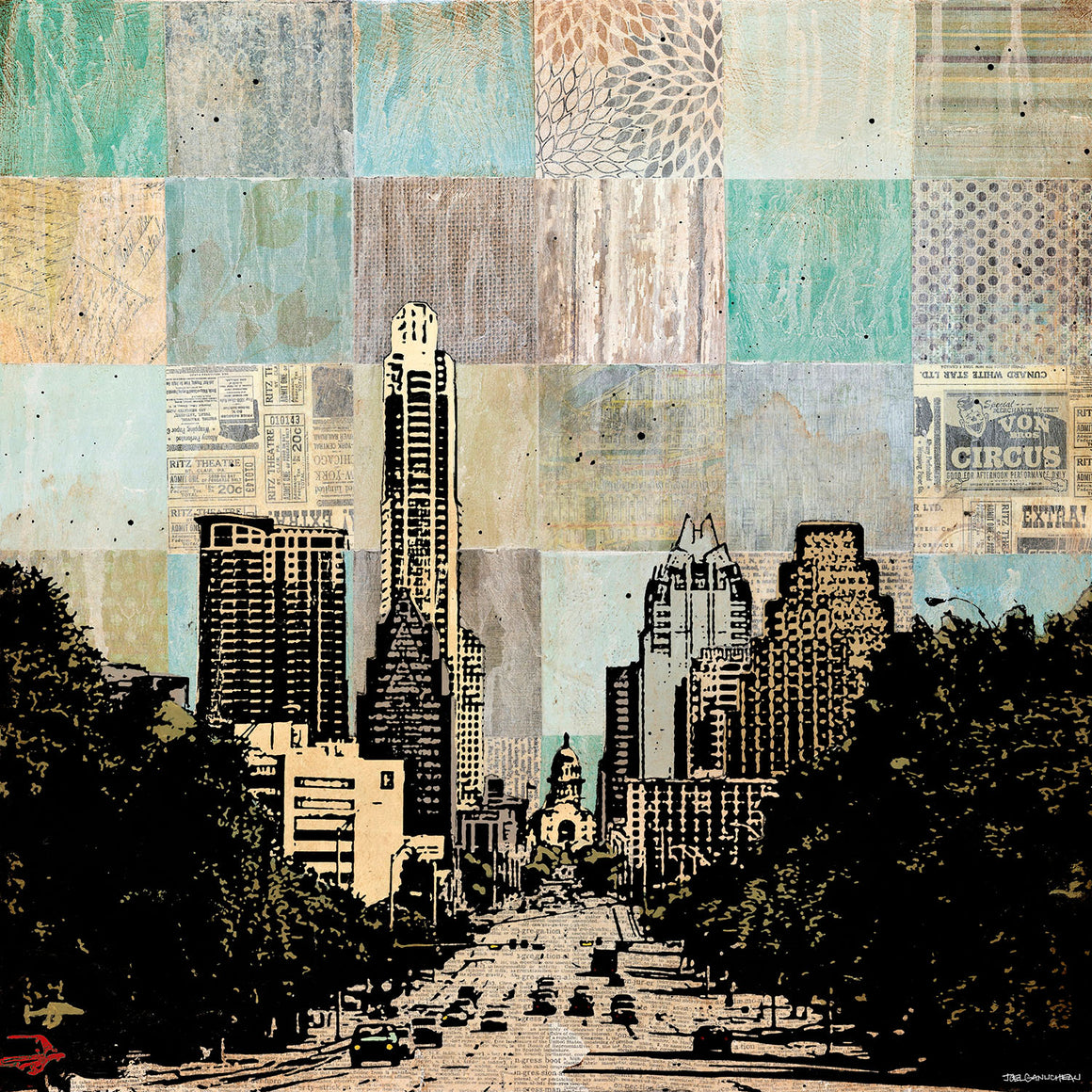 Congress Avenue 1 - PRINT - Joel Ganucheau