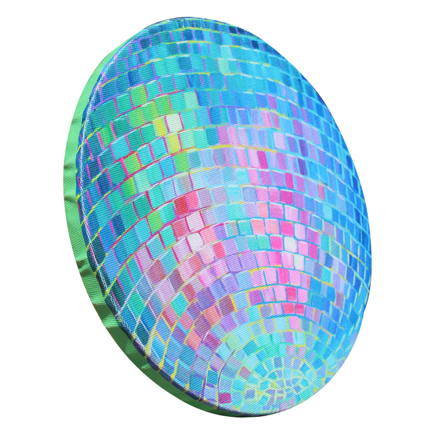 Cool Opal Disco Ball - CANVAS PRINT - Sari Shryack - 8"