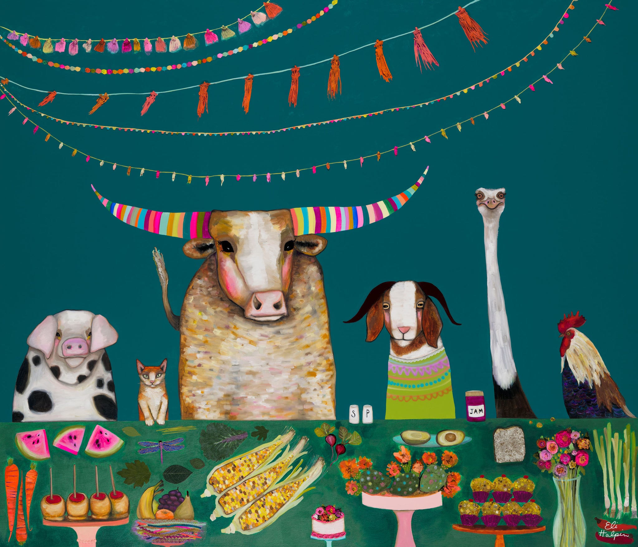 Cornbread Muffins - PRINT - Eli Halpin