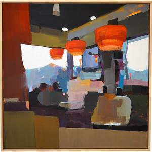 Counter Glow - Randall "Kirby" Cogburn - 41x41"