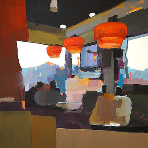 Counter Glow - Randall "Kirby" Cogburn - 41x41"