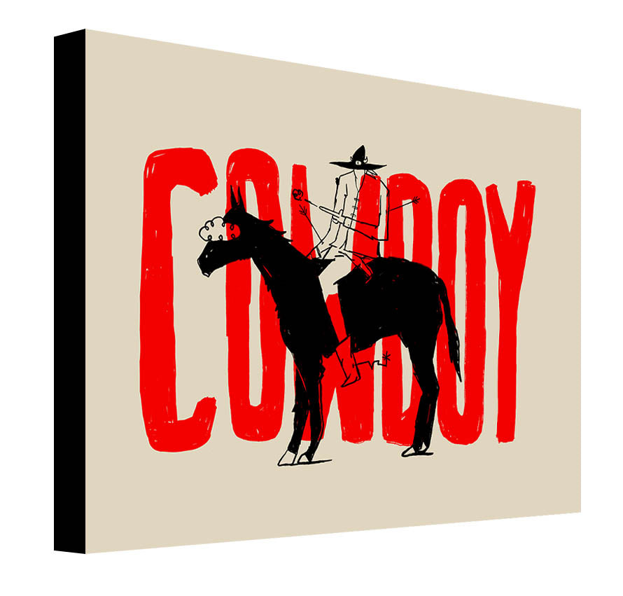 Cowboy - Gerardo Rodriguez - Print