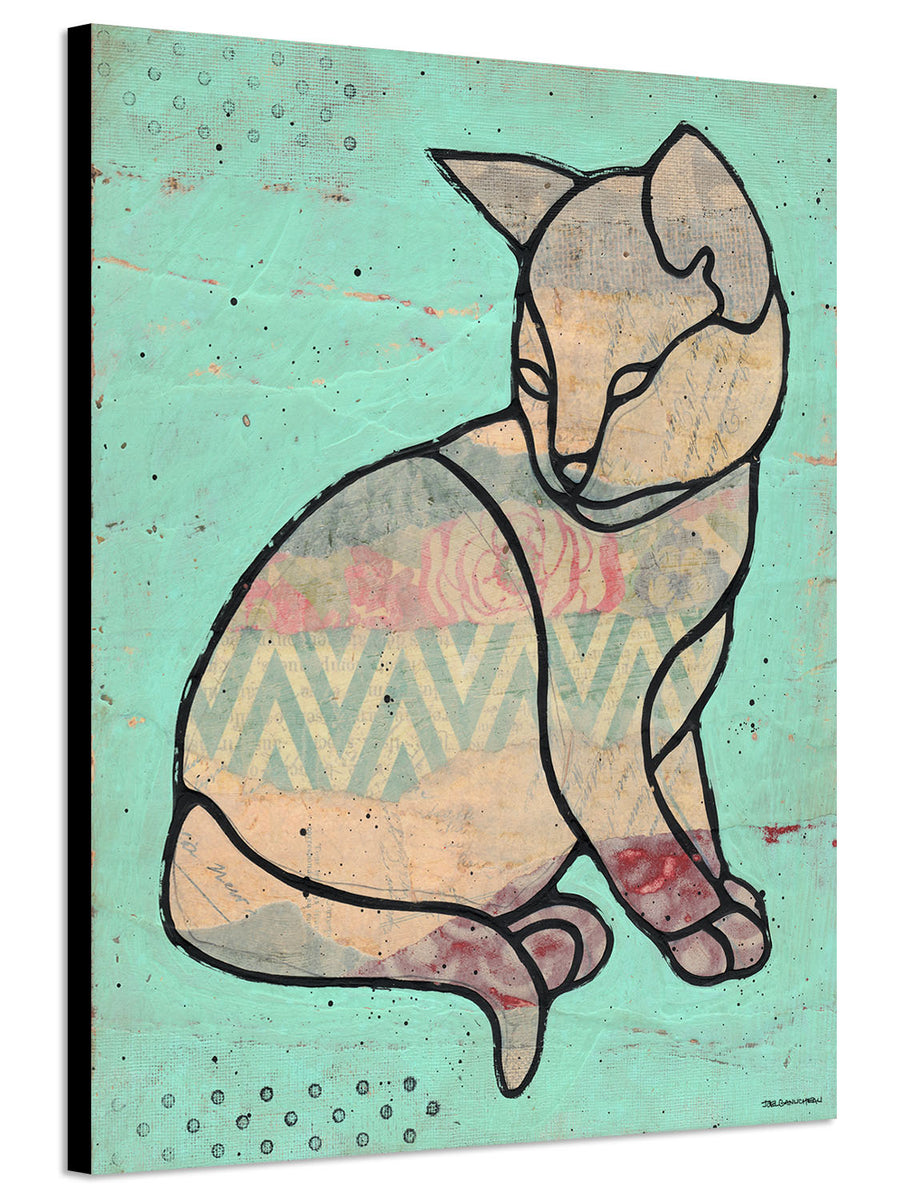 Curious Cat - PRINT - Joel Ganucheau