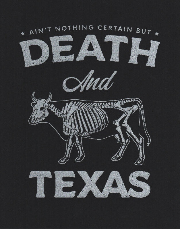 Death and Texas (black) - Beast Syndicate - 11x14"