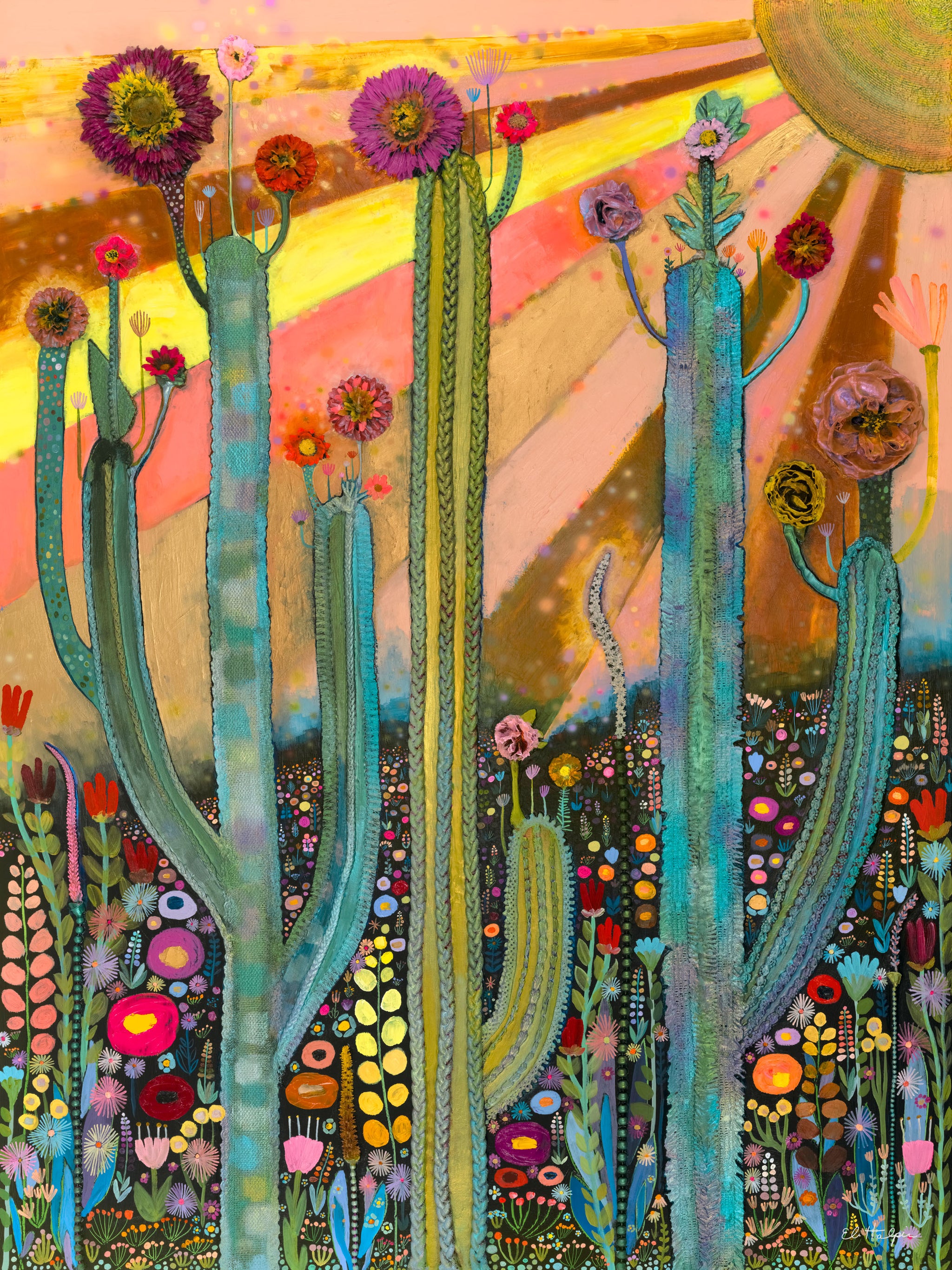 Desert Garden - PRINT - Eli Halpin