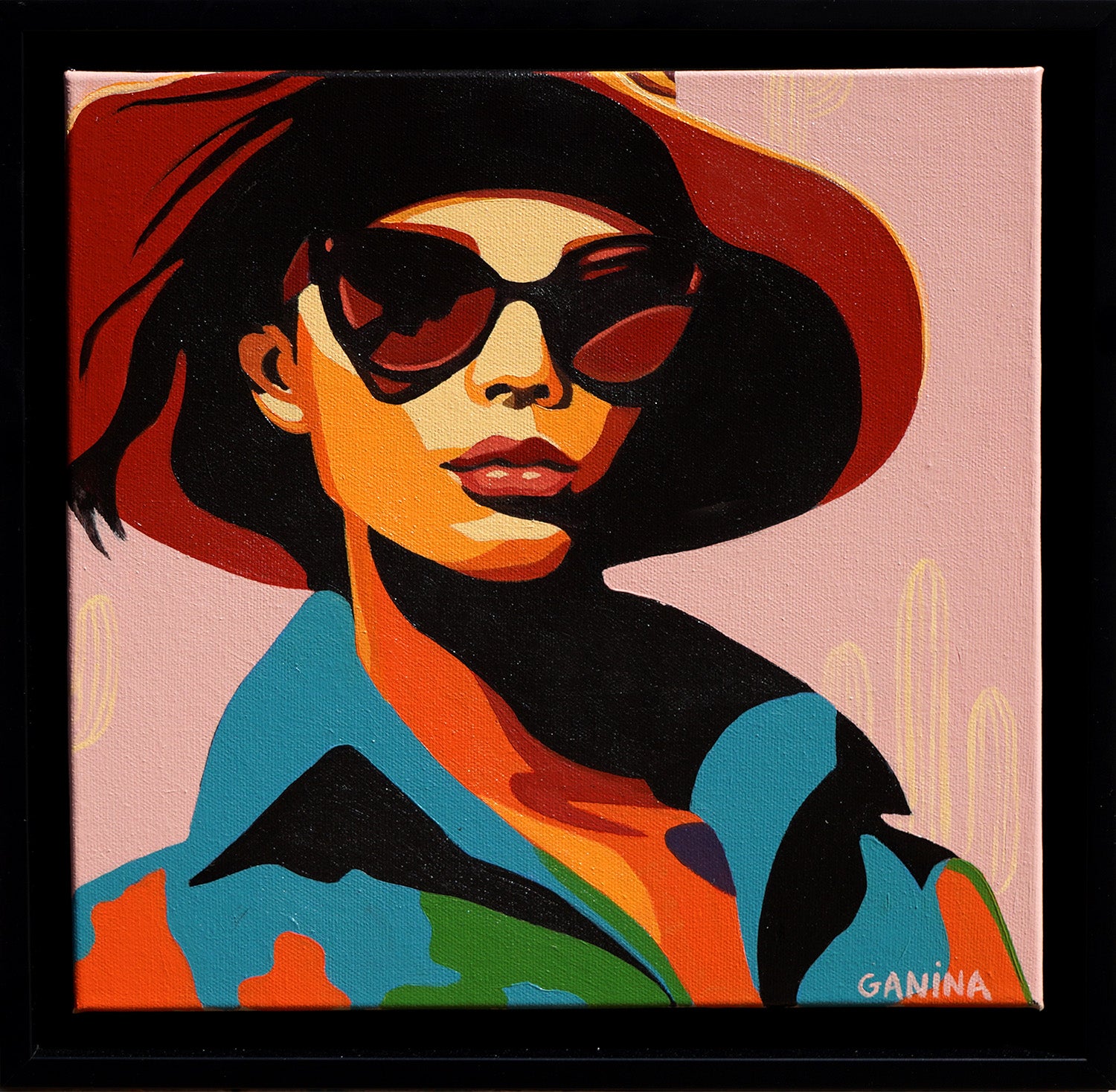 Desert Pink - Anna Ganina - 13x13"