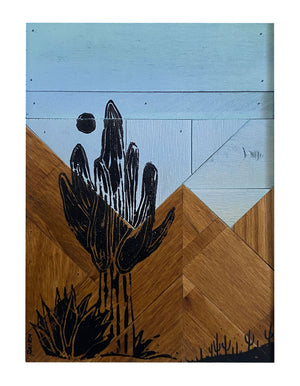 Desert Saguaro #4 - Raymond Allen - 6 x 24"