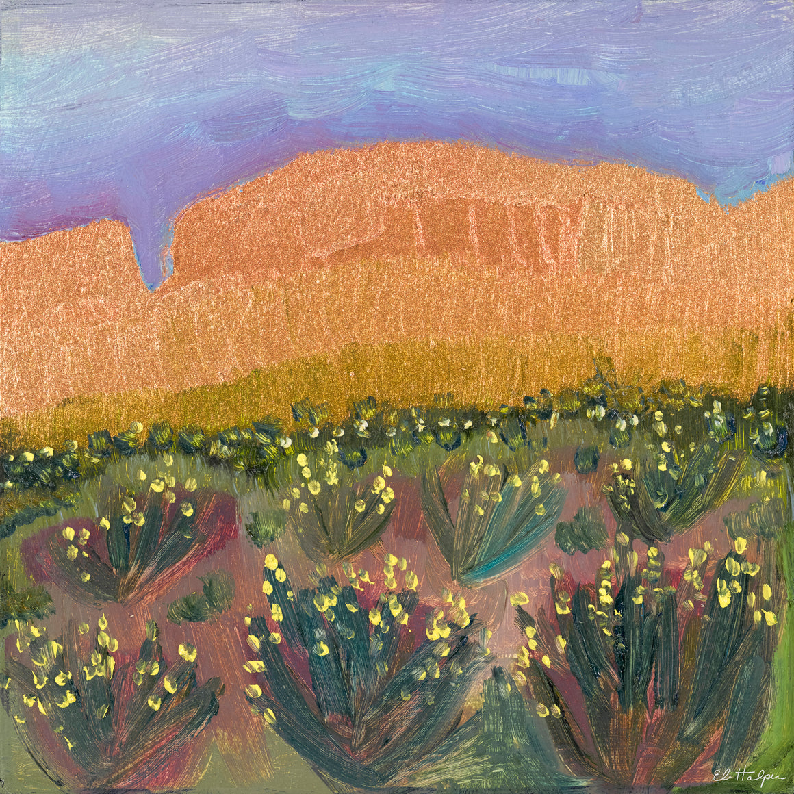 Desert Shrubs - PRINT - Eli Halpin