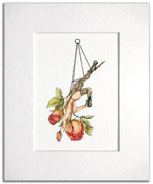 Dried Roses and Chains - Jennifer Pate - 8x10"