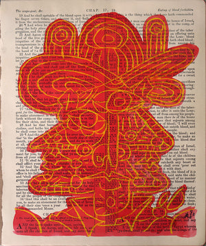 Eating of Blood Forbidden - Brian Phillips - 9x11.5"