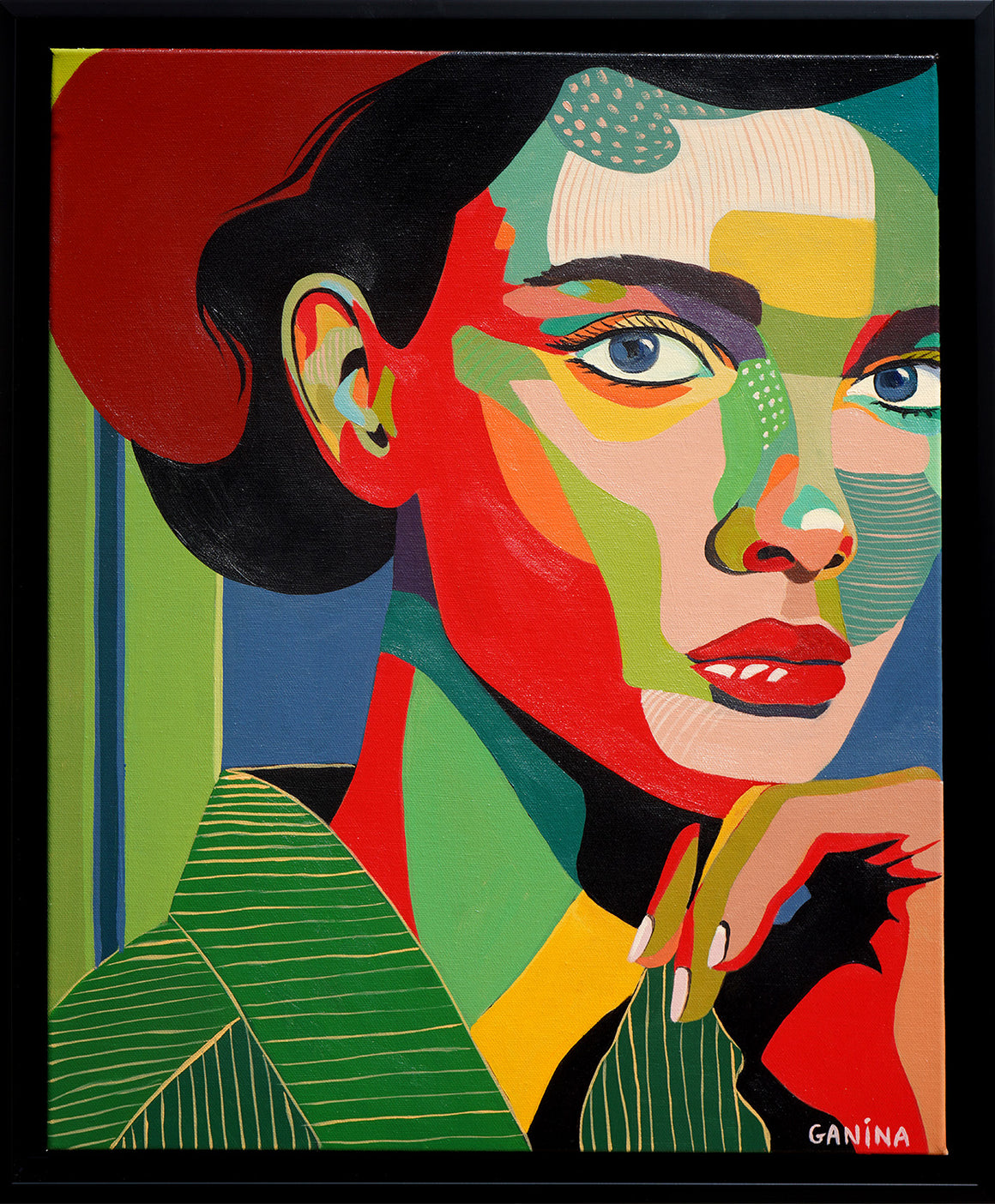 Facet - Anna Ganina - 17x21"