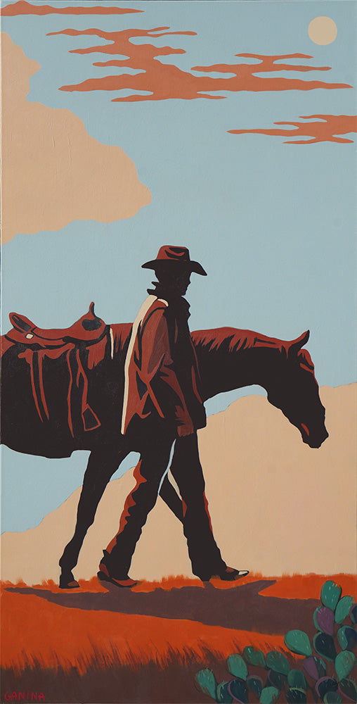 Fade Into You III: Return - Anna Ganina - 24x48"