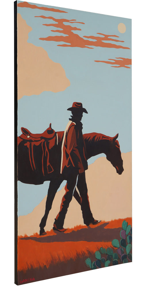 Fade Into You III: Return - Anna Ganina - 24x48"