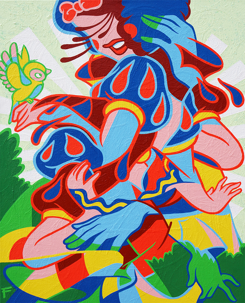 Happily Never Ending - FEEBEE - 24x30"