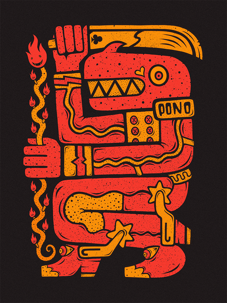 Fireflower - PONO - Print