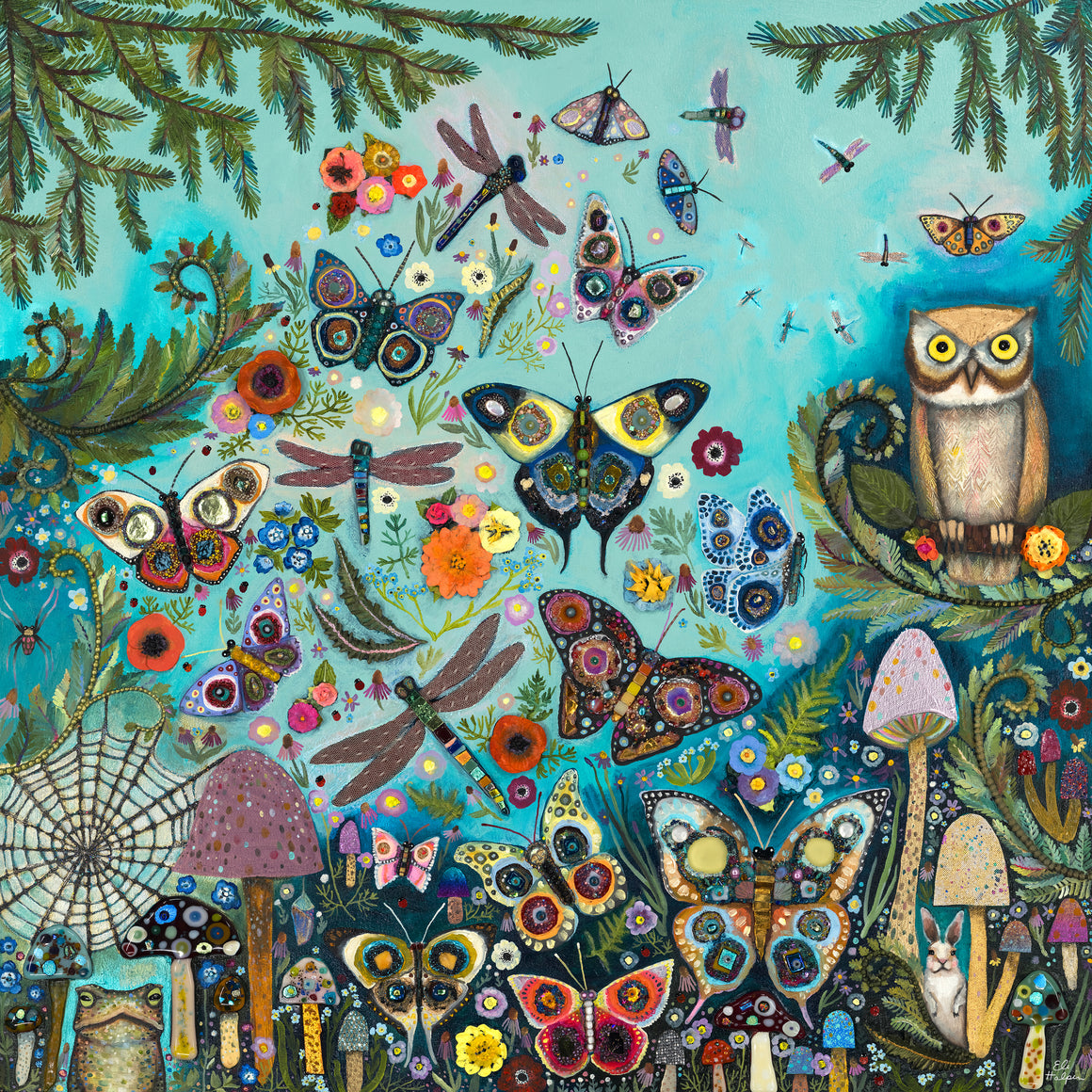 Full Moon Magic Spell - PRINT - Eli Halpin