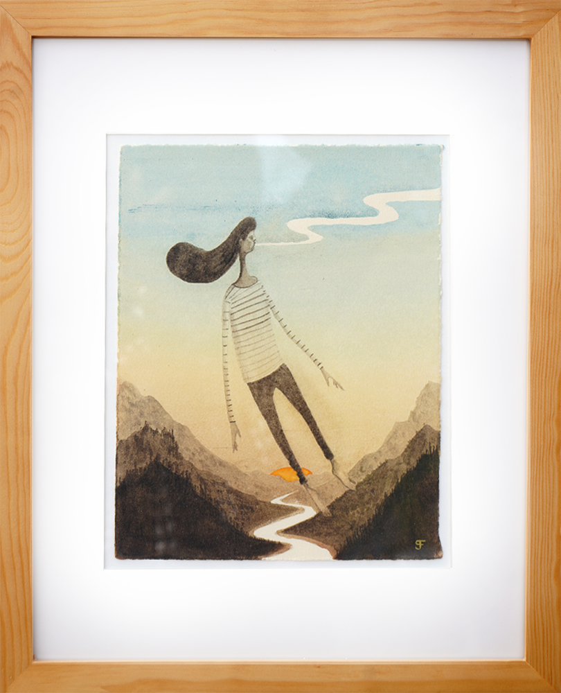 Sings The River - Graham Franciose - 11x14"