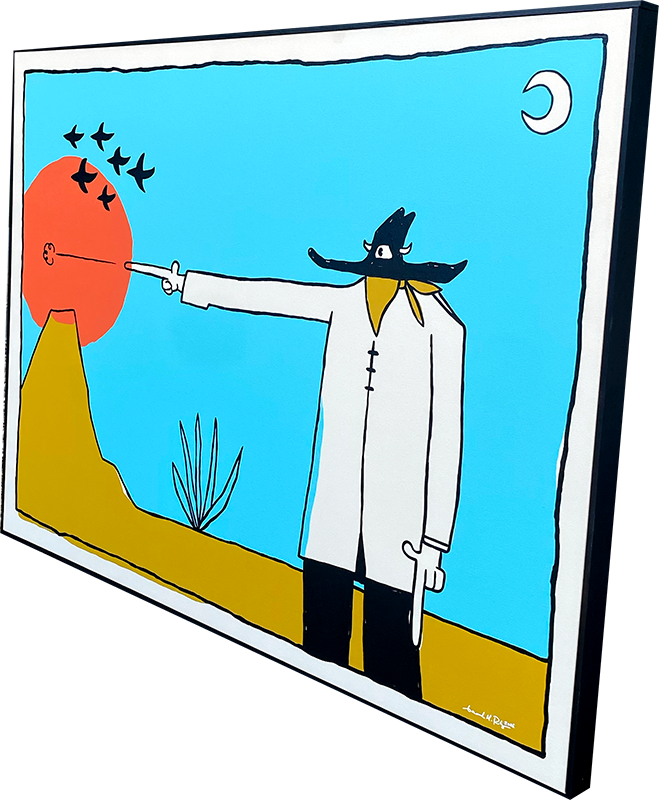 Straight Shooter - Gerardo Rodriguez - 30x40"