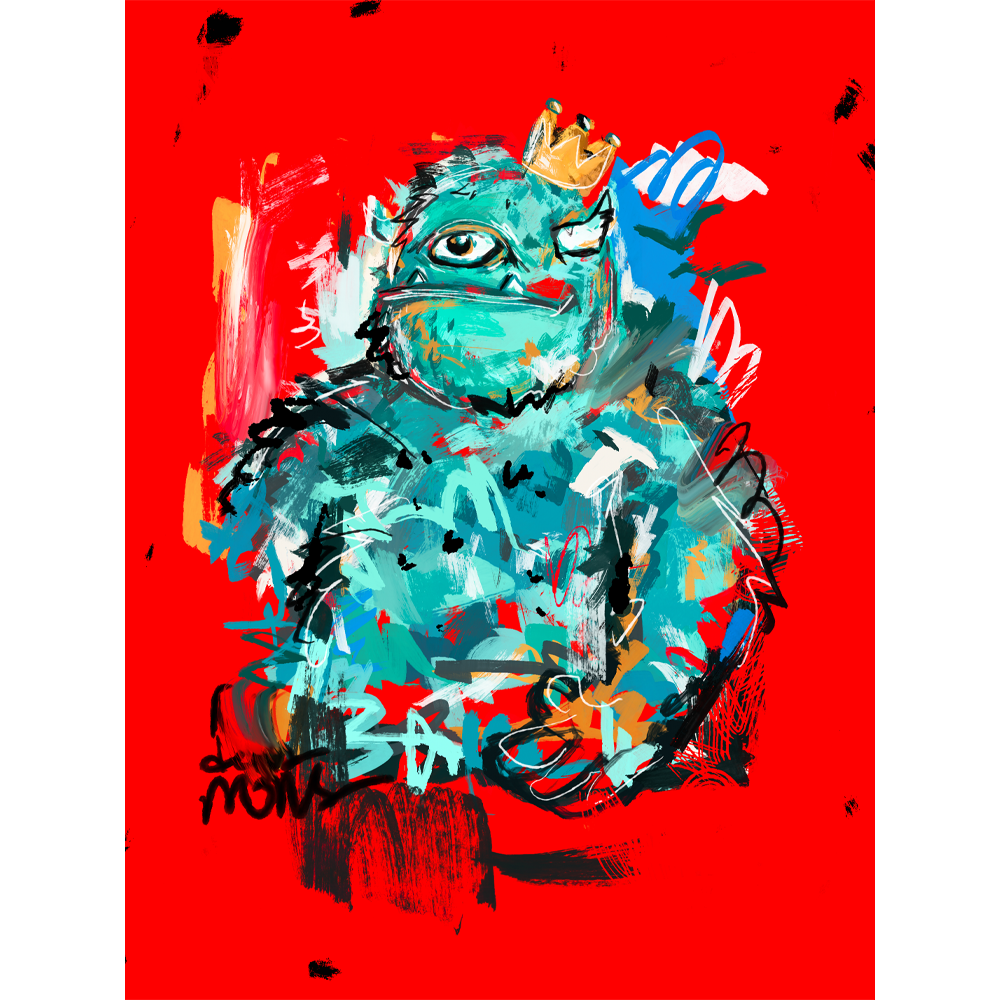 Red King - Gerardo Rodriguez - Print