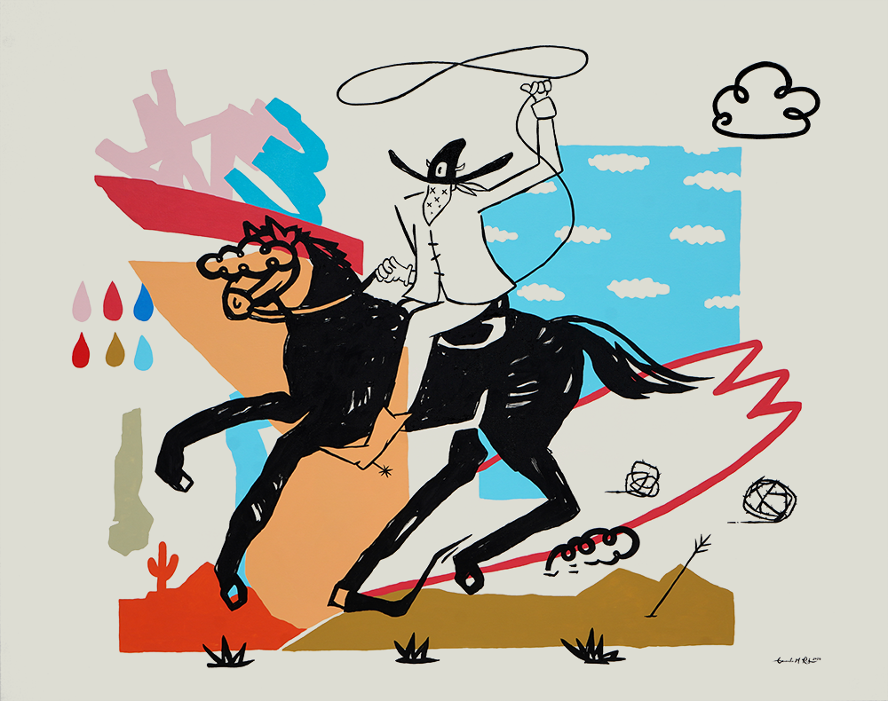 To Infinity and Beyond - Gerardo Rodriguez -  48x60"