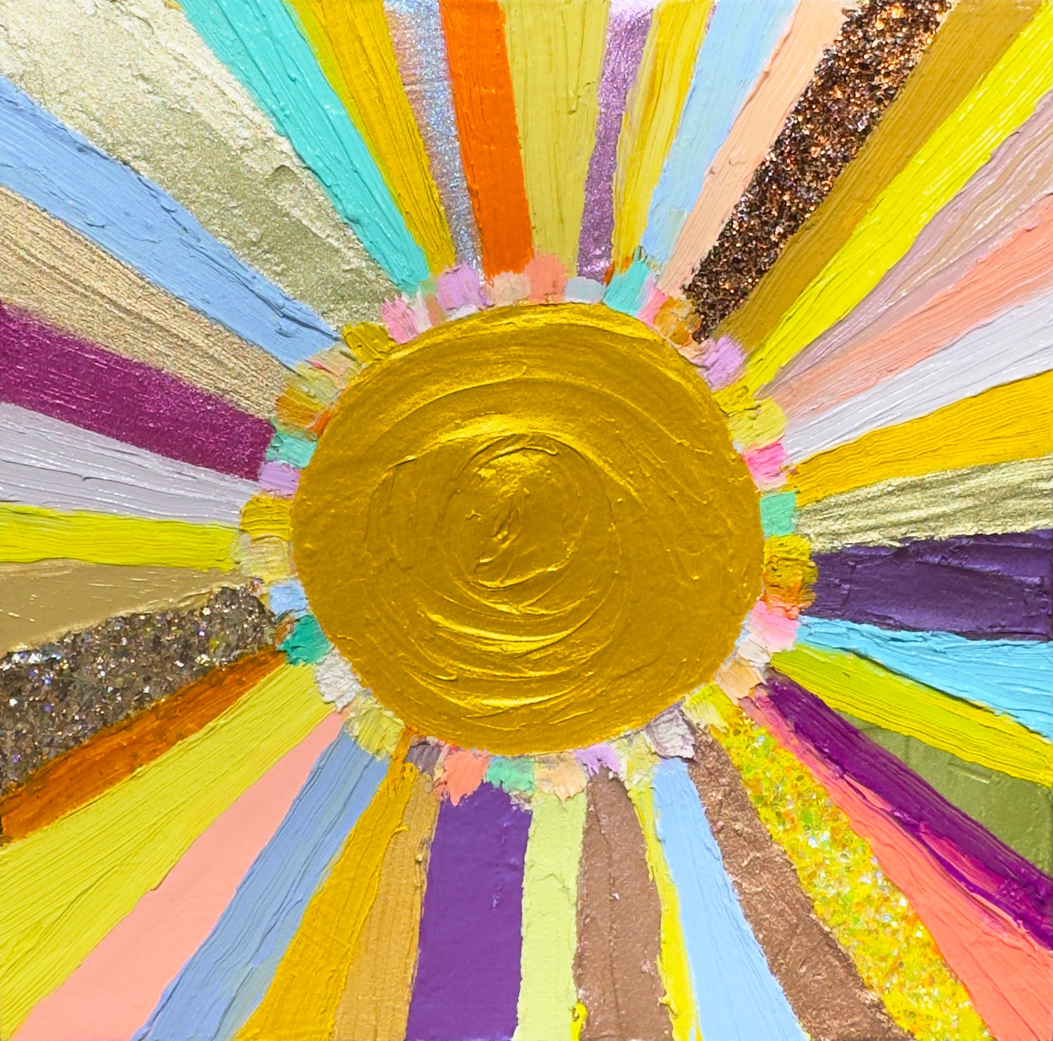 Gamma Rays - Eli Halpin - 5.75x5.75"