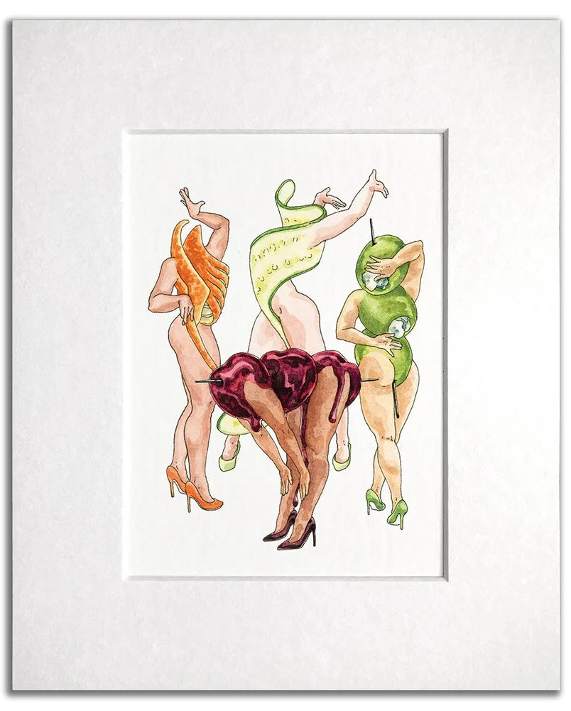 Garnish Gorls - Jennifer Pate - 8x10"