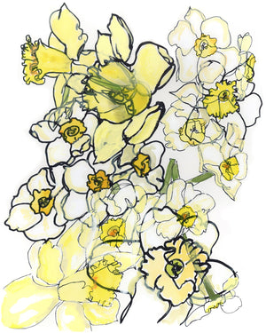 Gathered Daffodils - Katie Chance - 16x20"