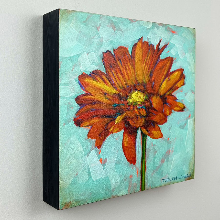Gerbera Daisy - ORIGINAL - Joel Ganucheau - 8x8"