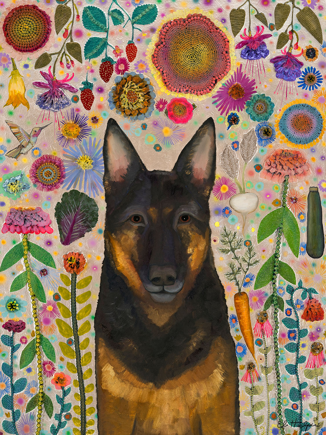 German Shepard - PRINT - Eli Halpin