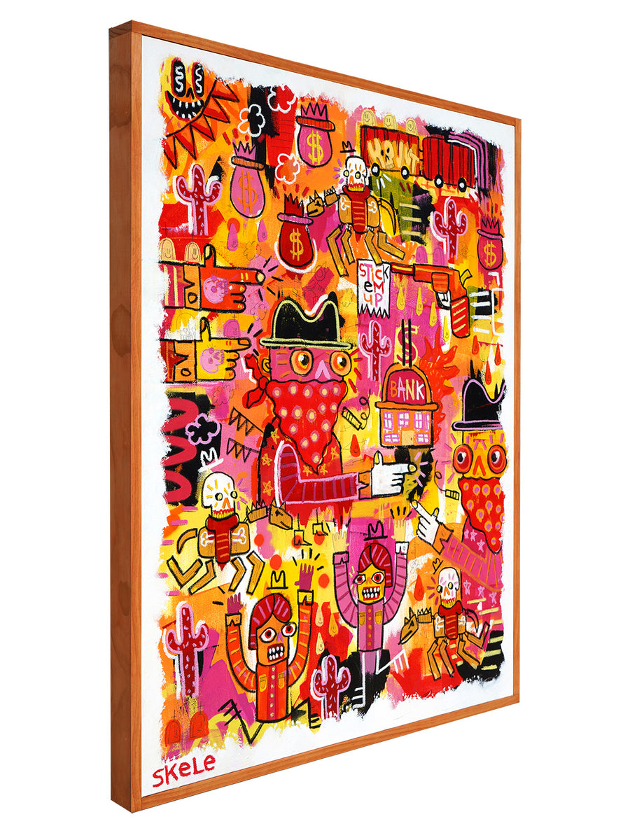 Gimme da Cash - Jeff Skele - 36x48"