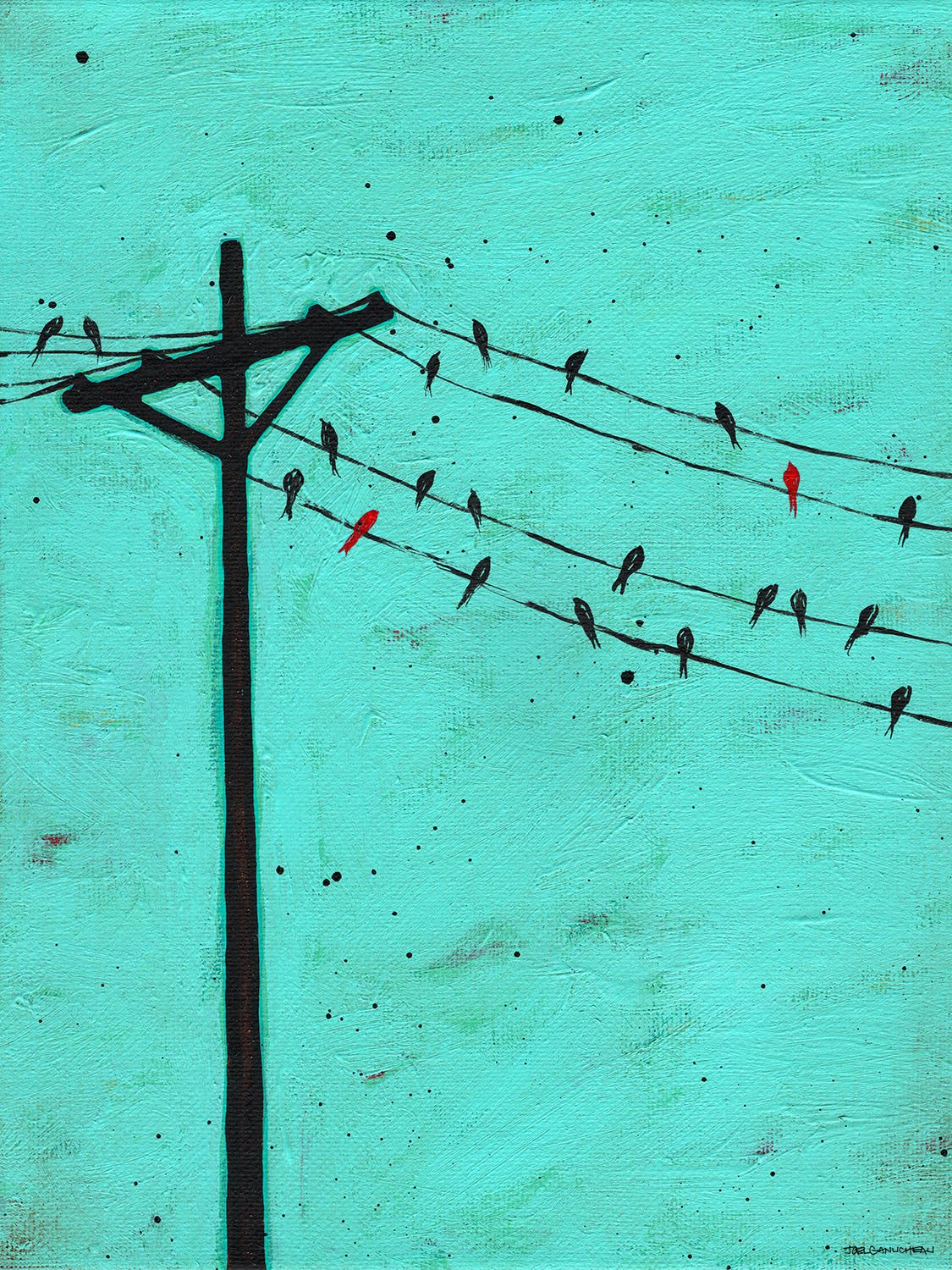 Gloomy Afternoon - PRINT - Joel Ganucheau