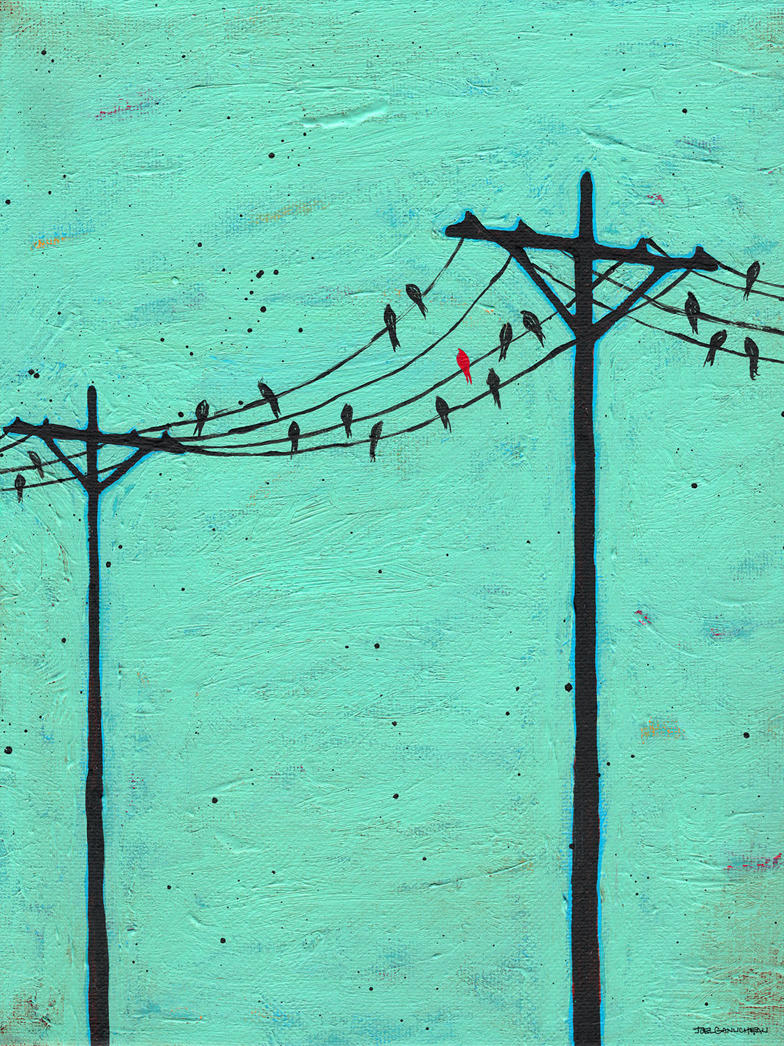 Gloomy Skies - PRINT - Joel Ganucheau