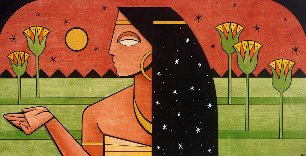 Goddess Of The Harvest - Saira Holland - 18x36"