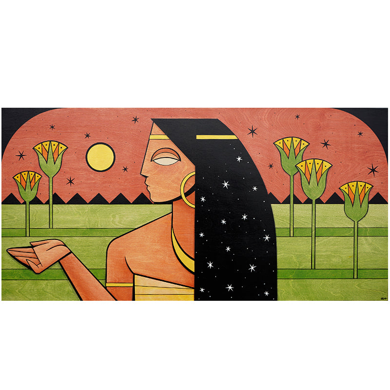 Goddess of the Harvest - Saira Holland - 18 X 36"