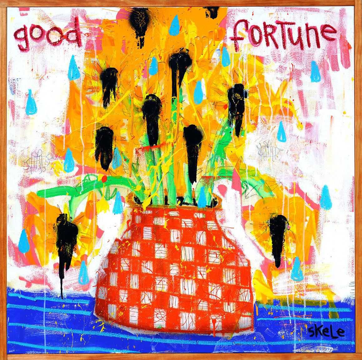 Good Fortune - Jeff Skele - 36x36"