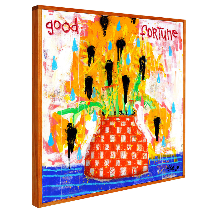 Good Fortune - Jeff Skele - 36x36"