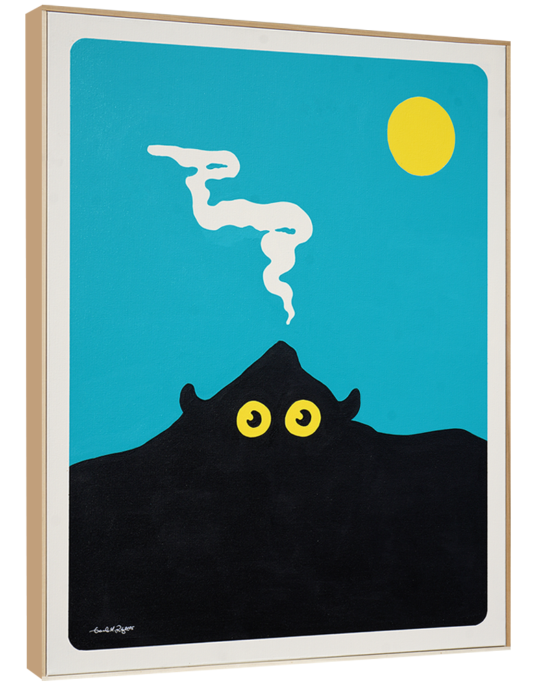 When the Volcano Blows West- Gerardo Rodriguez -  24x30"