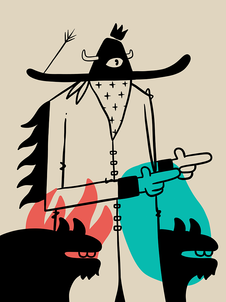 Guardians of the Range - Gerardo Rodriguez - Print