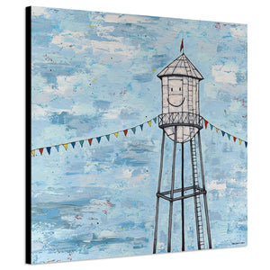 Happy Tower - PRINT - Joel Ganucheau