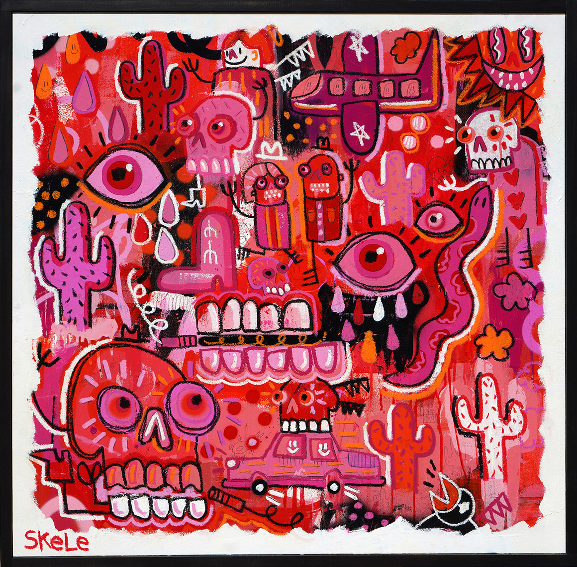Hawaiian Punch - Jeff Skele - 36x36"