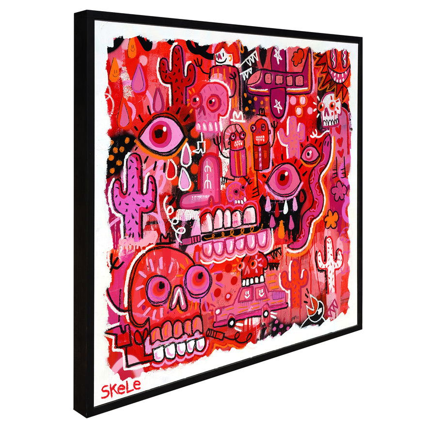 Hawaiian Punch - Jeff Skele - 36x36"
