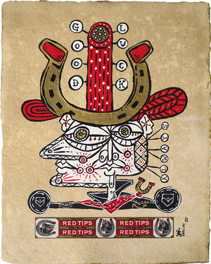 He Always Wore His Lucky Hat - Brian Phillips - 8.5x11"