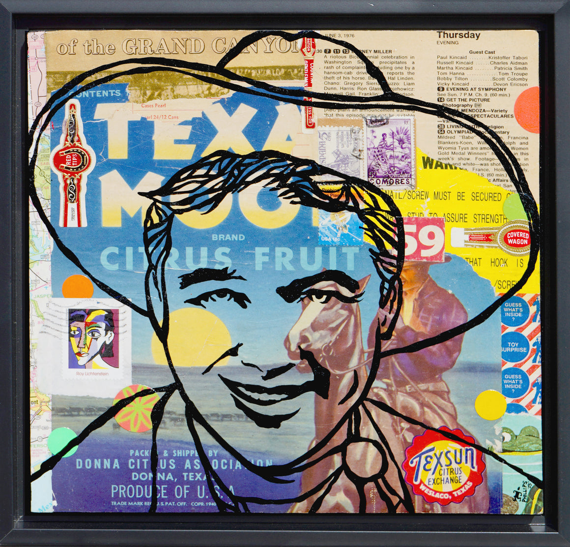 He Goes Wherever the Crop Grows - 10.22.26 - Brian Phillips - 11.5x11.15"